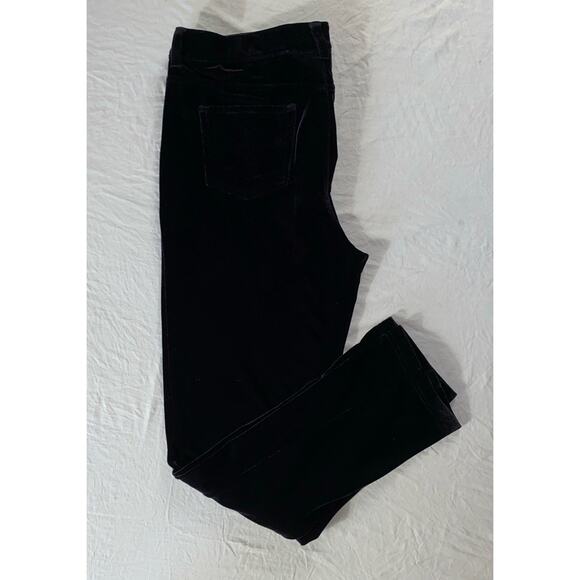 Chico's Tapered Velveteen Jean Style Jegging Pants. Black, Women's 2 (14)? Read. - Picture 2 of 9